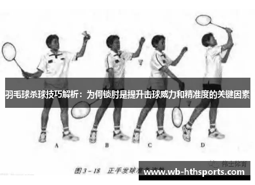 羽毛球杀球技巧解析：为何锁肘是提升击球威力和精准度的关键因素